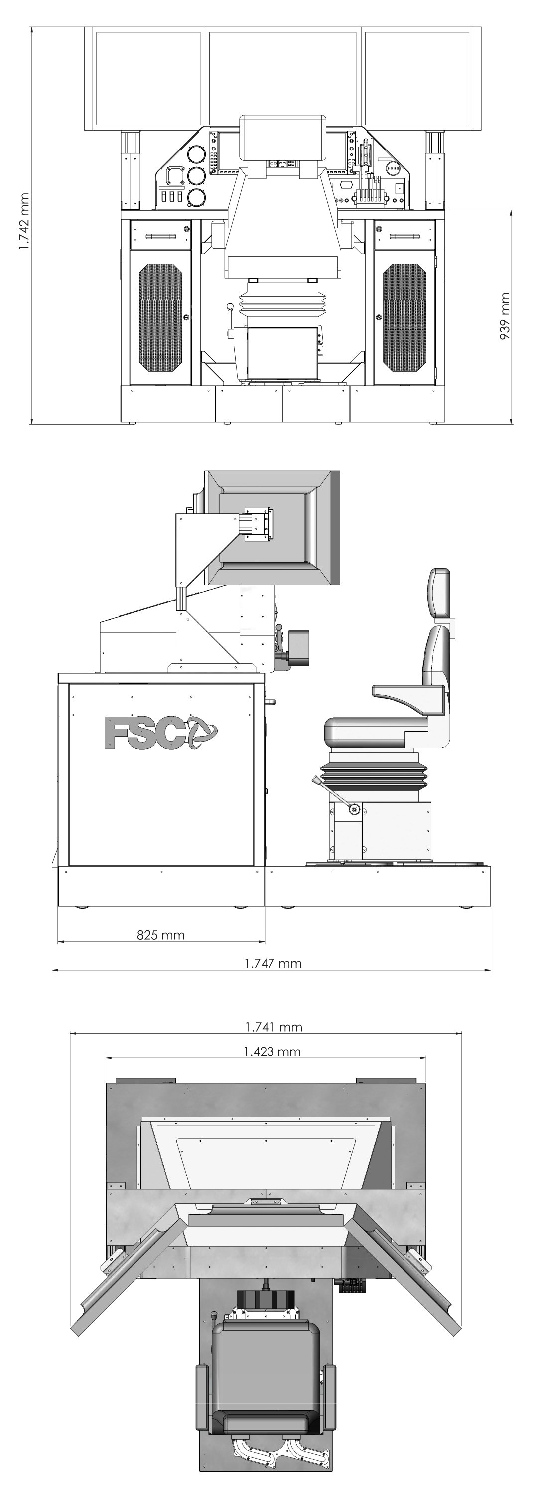 FSC MTGS DIMENSIONS